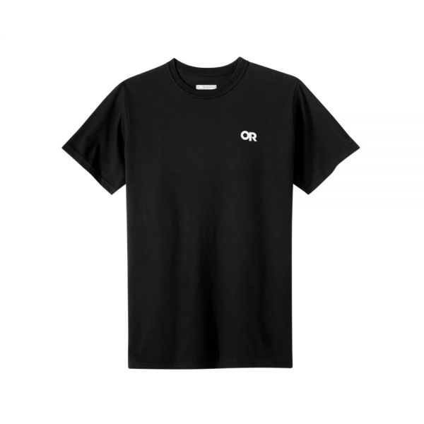 OUTDOOR RESEARCH 남성 락업 백 로고 반팔 티셔츠 (289546-0114) (Men Lockup Back Logo T-Shirt)