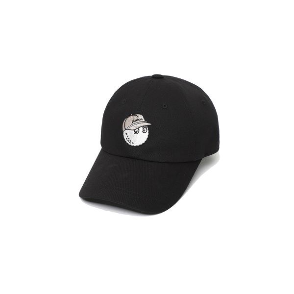 MALBON GOLF 뉴 말본 베이직 버킷 볼캡 BLACK