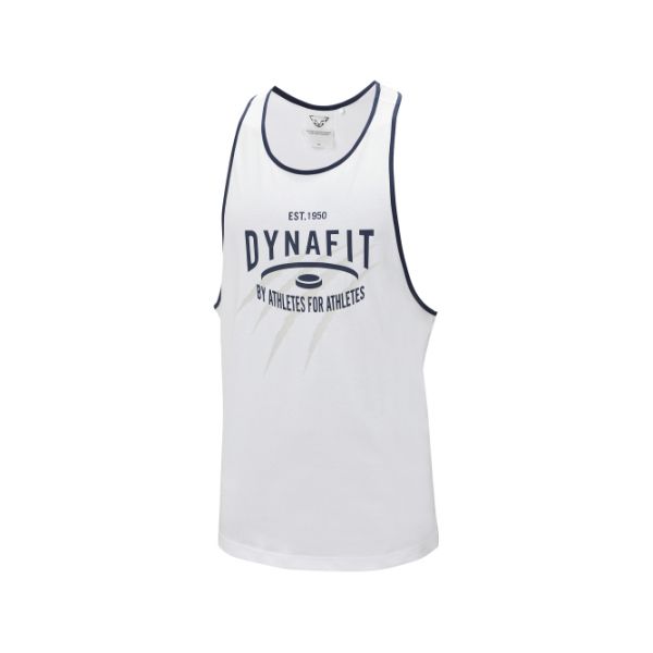 DYNAFIT PHYSIQUE (피지크) 남성 슬리브리스_White YMM25278W2